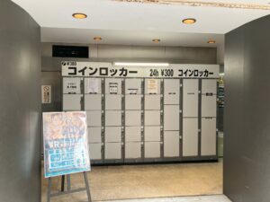 CAT′S梅田店のコインロッカー