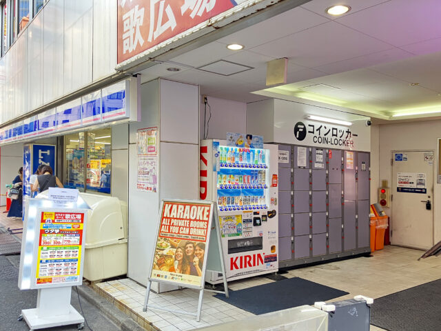 S：vort東池袋の屋内のフジコインロッカー