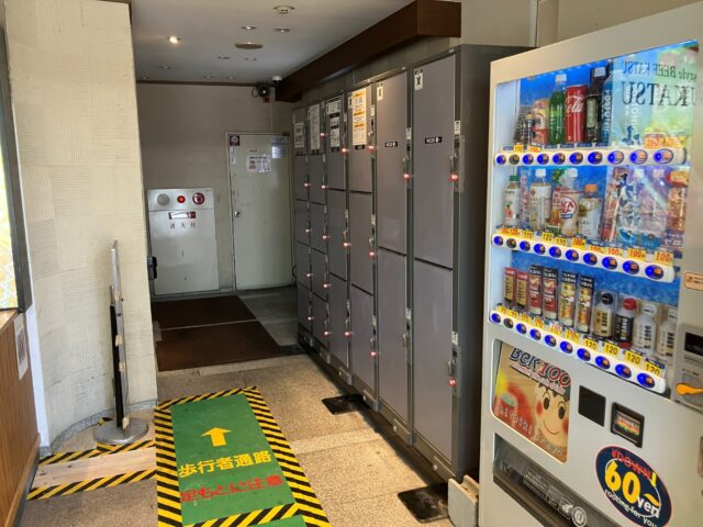 河原町ニュートーキョービルのフジコインロッカー